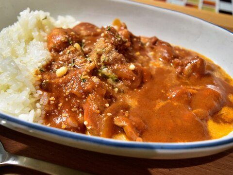 簡単作り置き♪バターチキンカレー